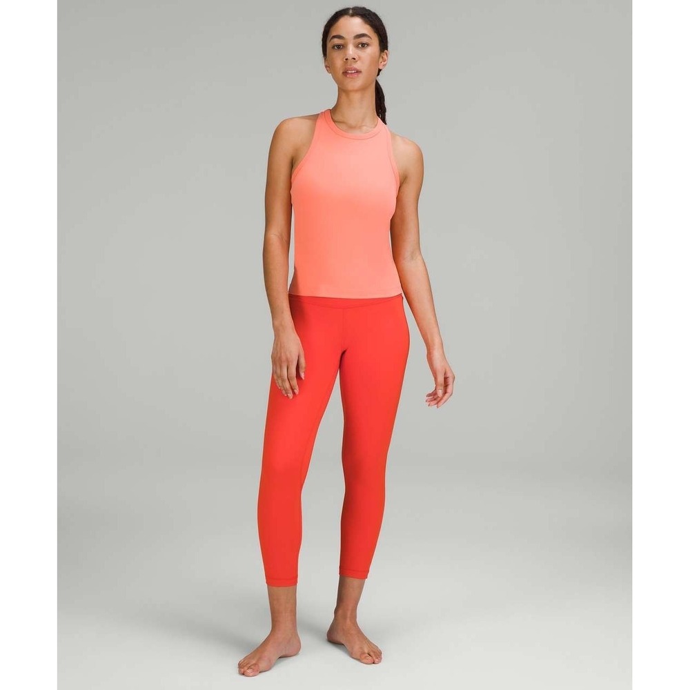 Lululemon Align Leggings Womens Size 4 High Rise Pant 25" Solar Orange W5CTCS - Picture 9 of 10